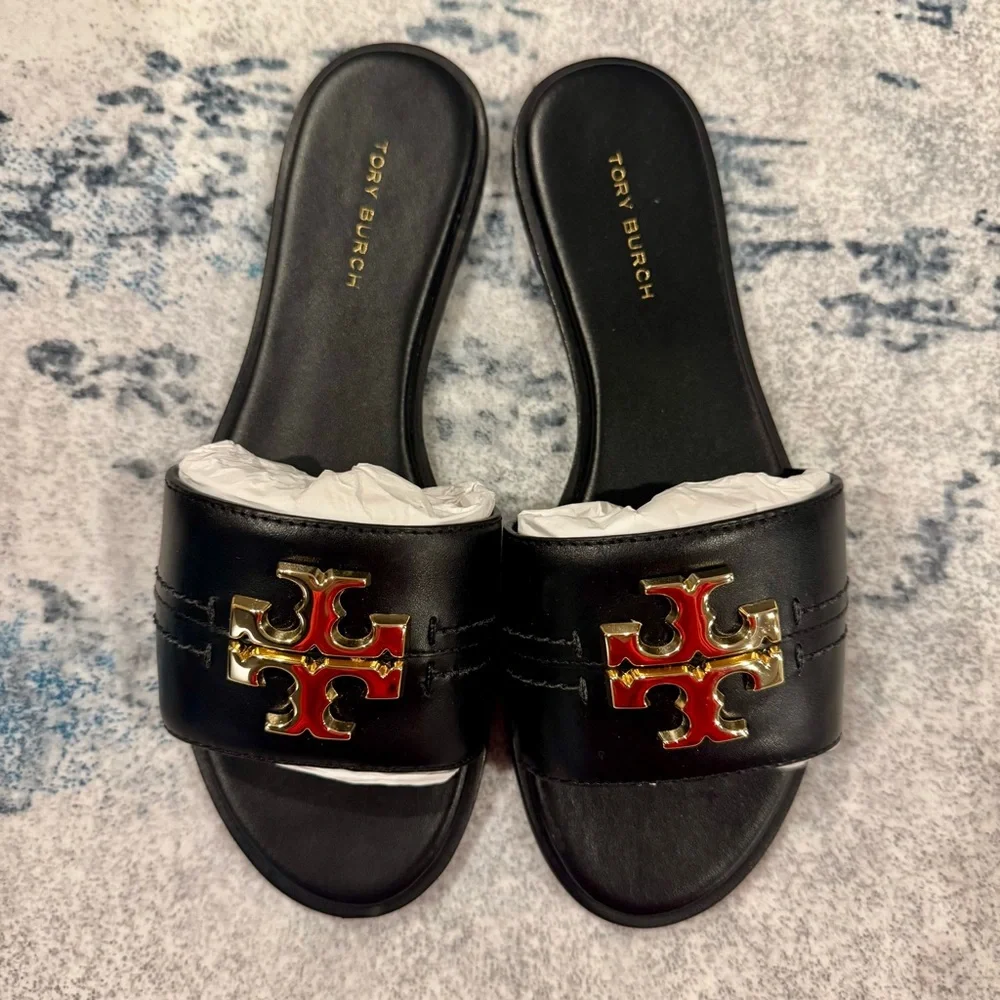 Tory Burch Everly Slide | Size 5.5 | Like New - Picture 1 of 4